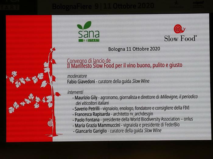 Convegno Slow Food